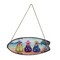 Sitting Pretty Metal Surfboard Sign Wall Home Decor Beach Coastal Nautical 14 x 5.91 x 0.16 Inches.